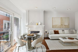 816 Hinman Dining, Living Room