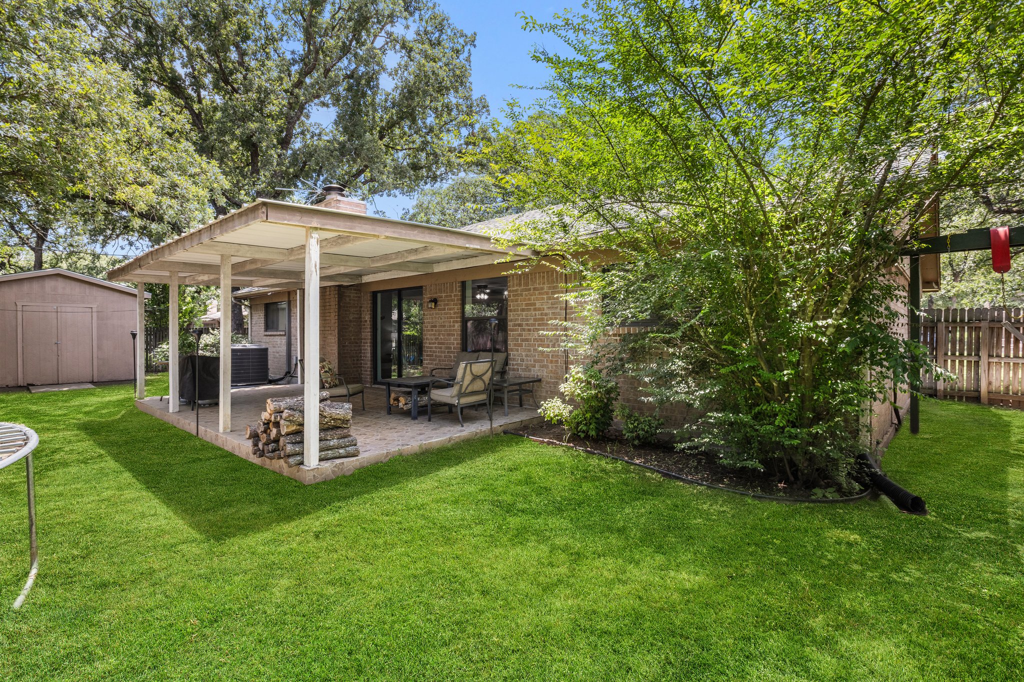 Backyard and Patio