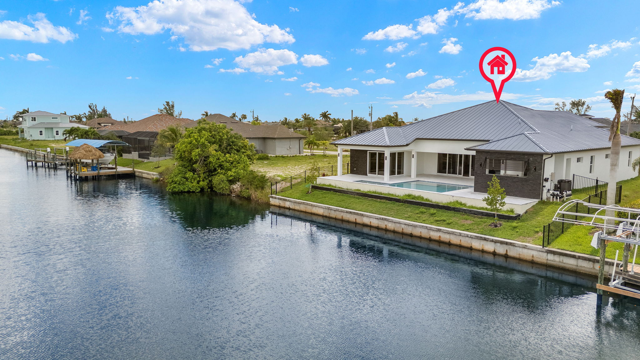 Aerial Rear Exterior 2 of 2 -Marker