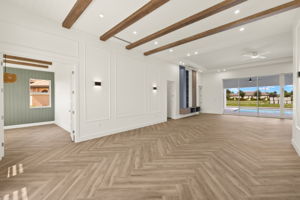 Virtual Staging - Dinning Room (position on the left side wall, not in the middle)