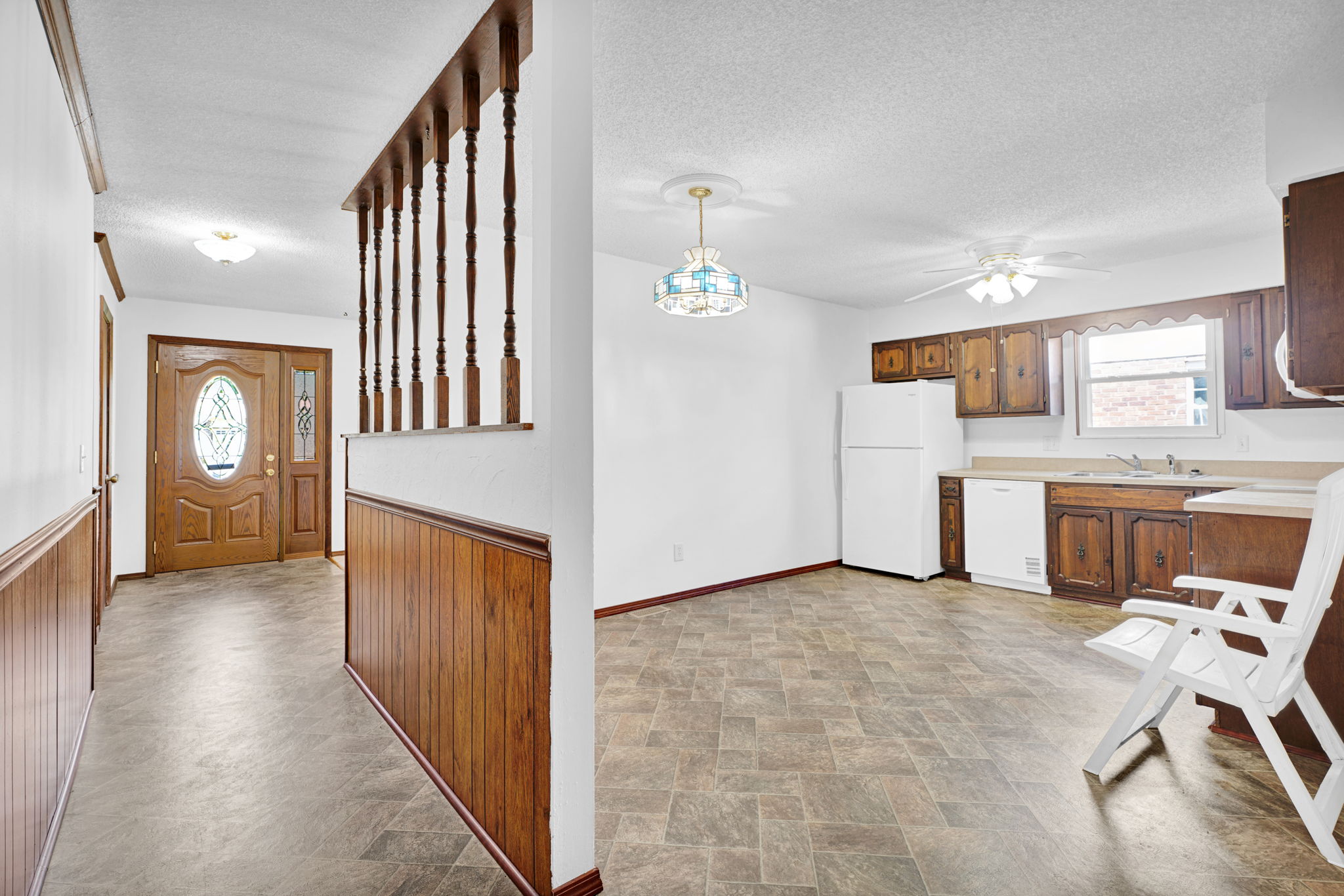 Vinyl Flooring in Kitchen & Baths