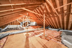 Walk Up Attic on Second Floor