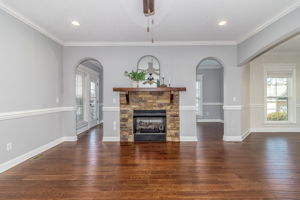 Living Room Fireplace