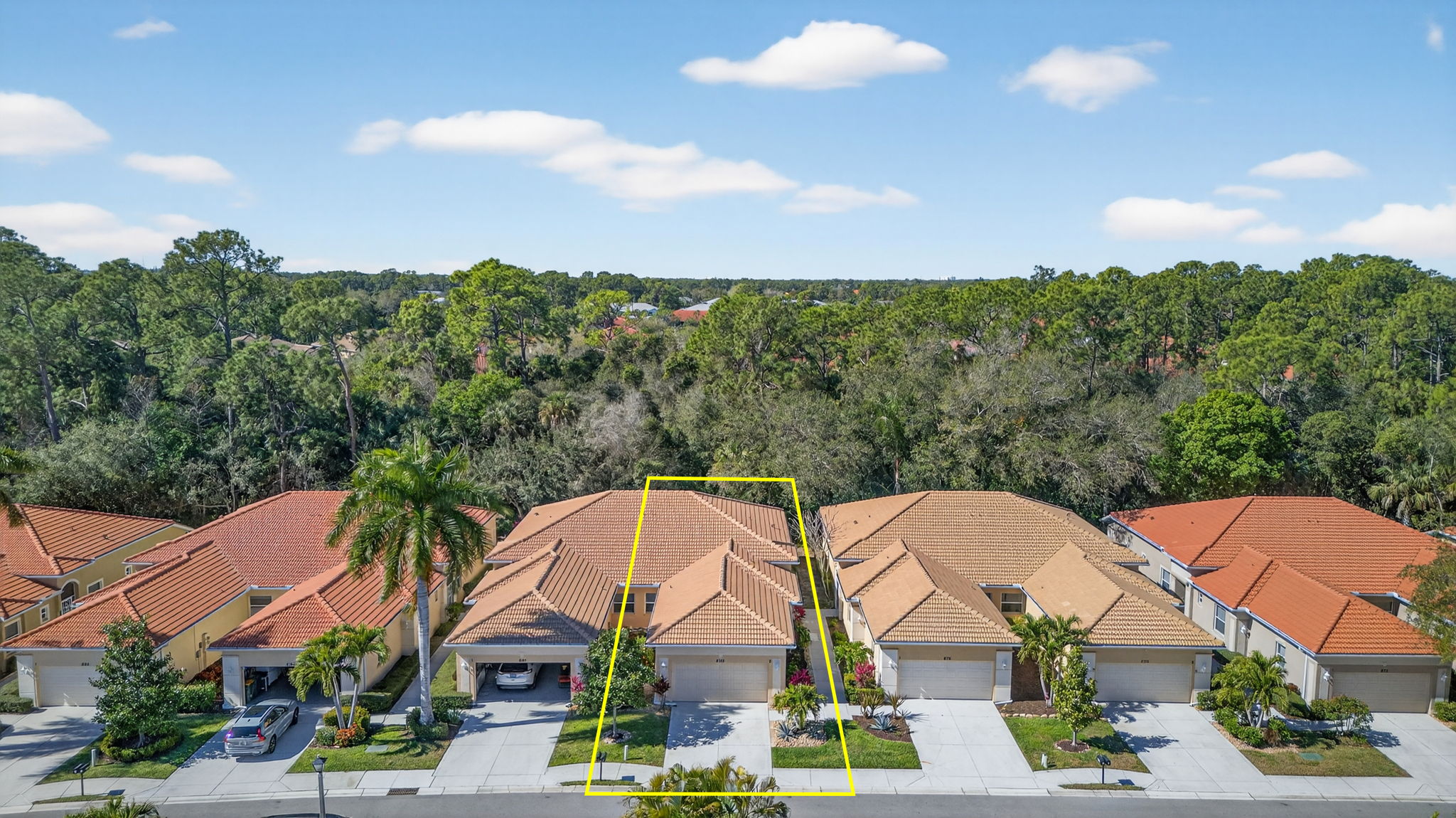 Aerial Front Exterior 2 - lot line