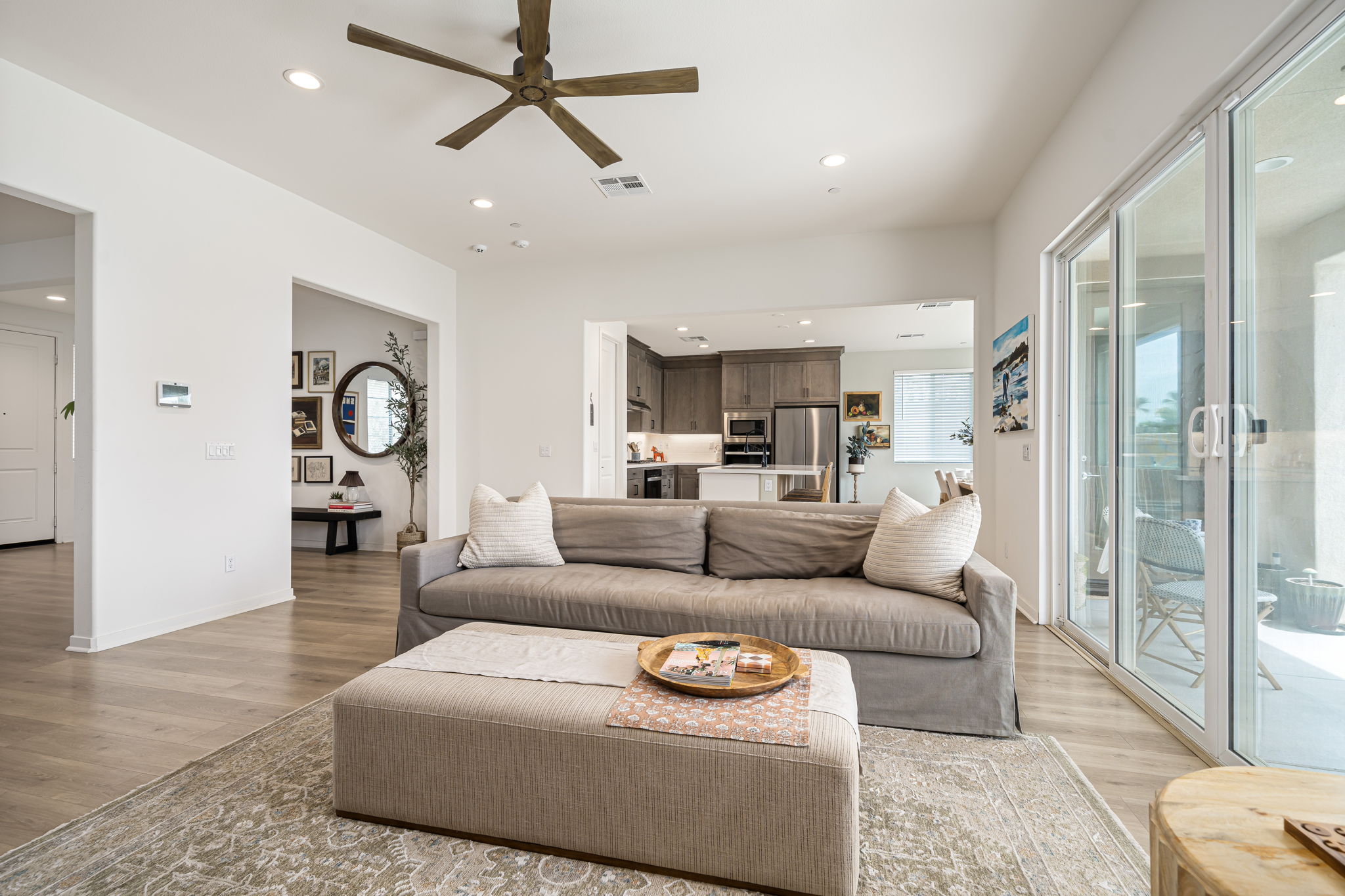 Family Room to Kitchen