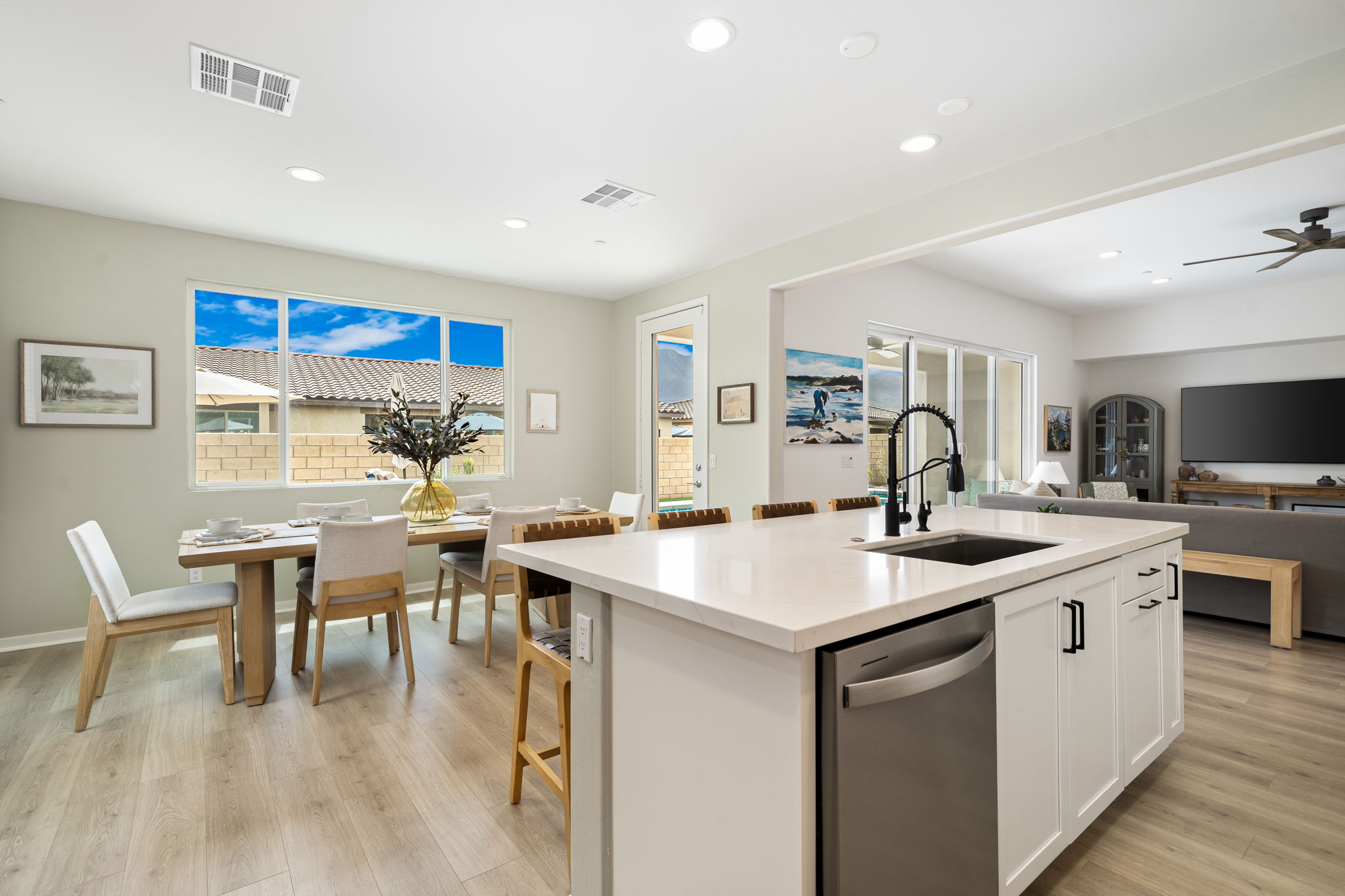 Kitchen to Dining