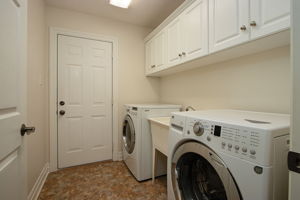 150 Laundry Room - Garage Entrance