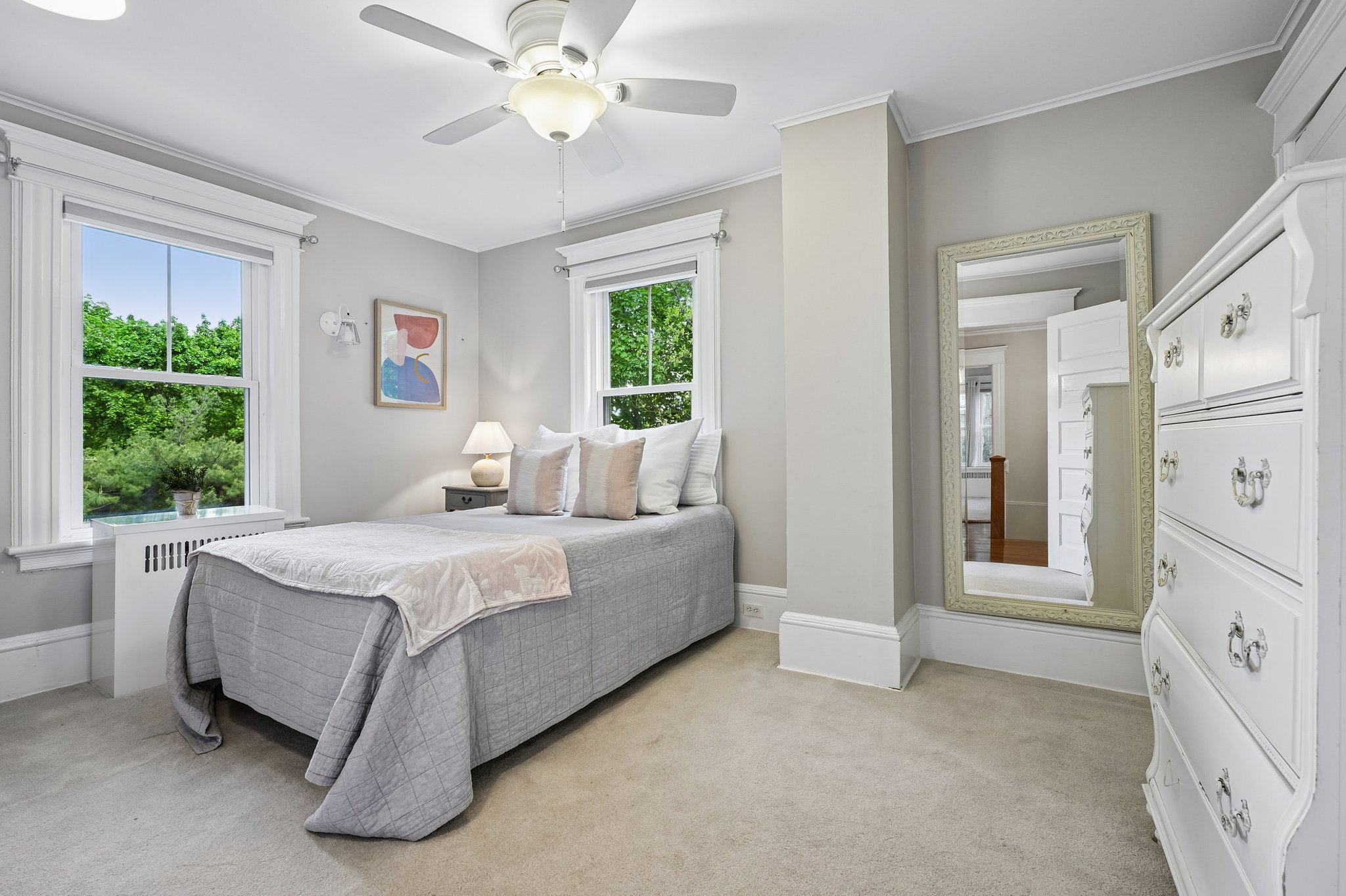 Corner bedroom #3 on the seond floor.