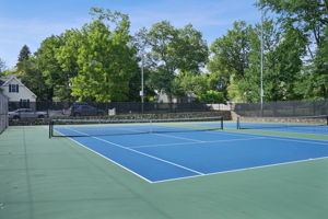 Public Tennis Courts at Grover Cleveland Park.