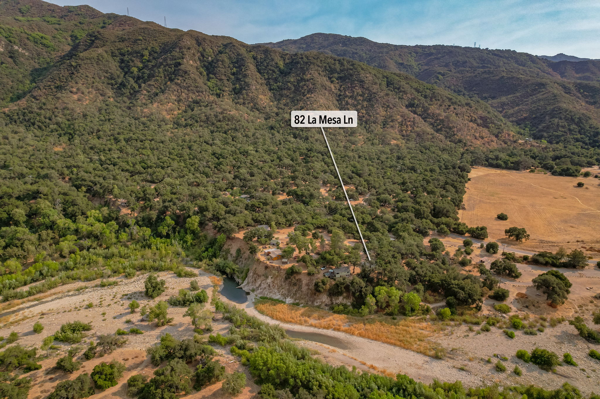 02 - 82 La Mesa Ln (aerial)