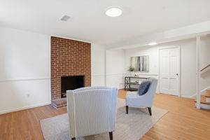 Lower Level Fireplace