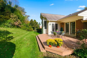 Rear Entertainment Patio