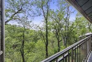 Hill country views from the huge covered patio!