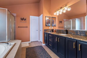 5 piece primary bathroom