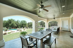 Covered Lower Patio