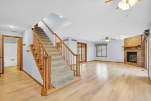 Gorgeous Hickory Hardwood Floors