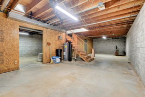 Basement Plumbed for 4th Full Bathroom