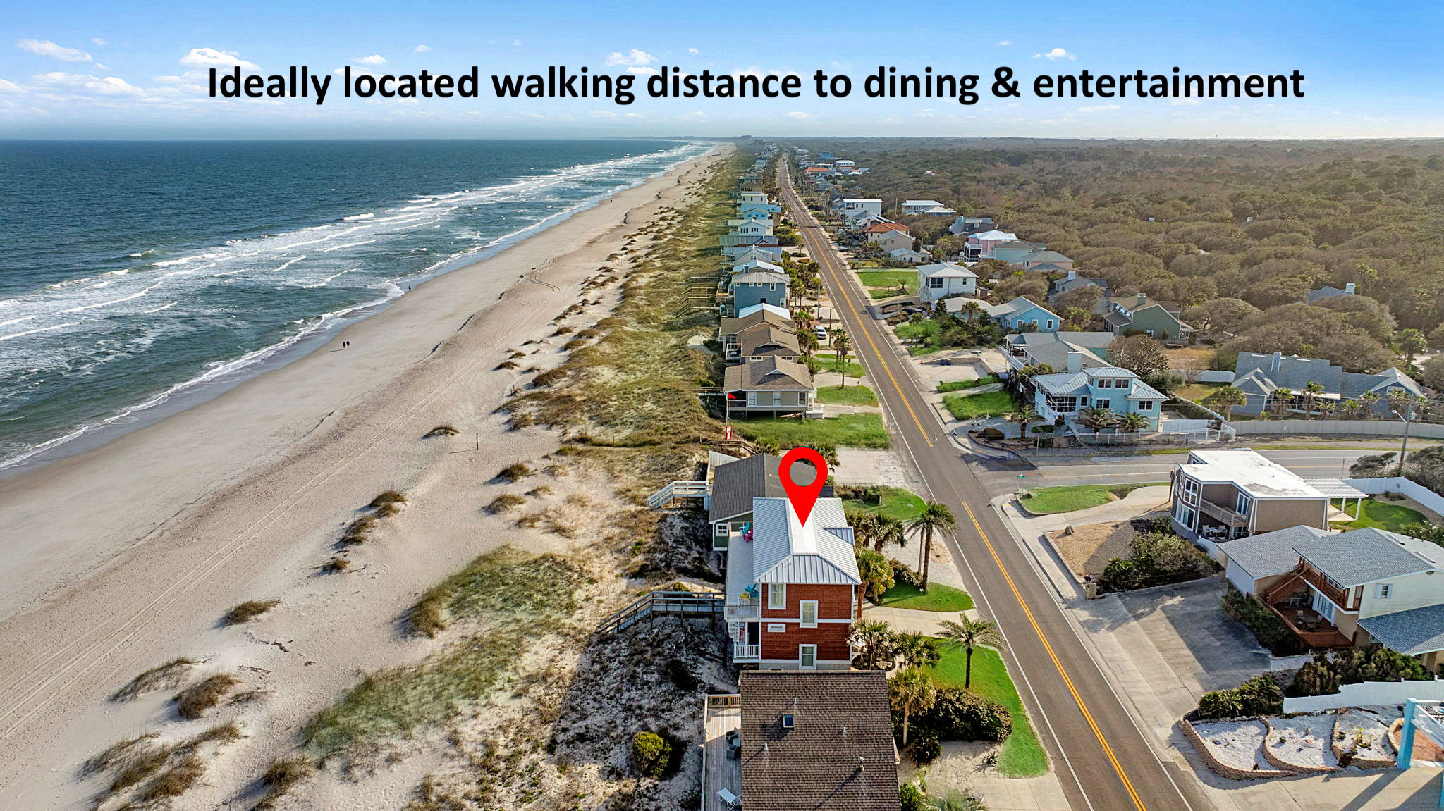 ... and ideally located close to local amenities but away from heavily populated areas.