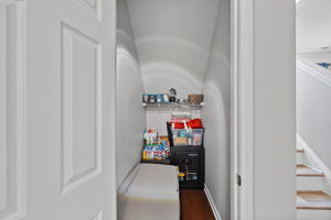 First Floor Storage Closet