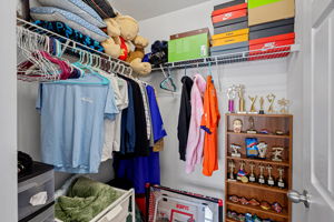 Bedroom #3 Walk-In Closet