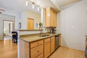 Kitchen with dishwasher