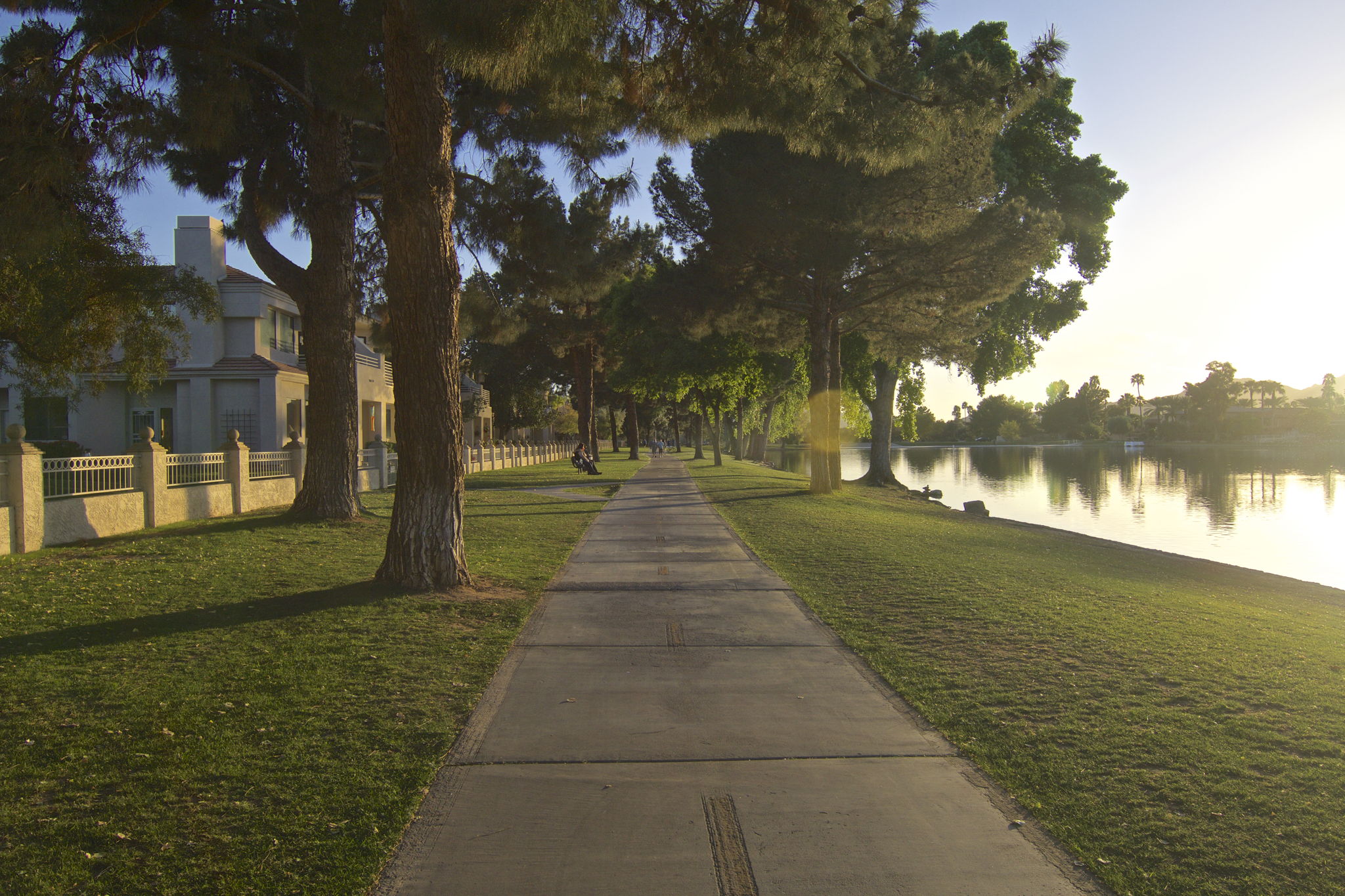 Walking and bike Path