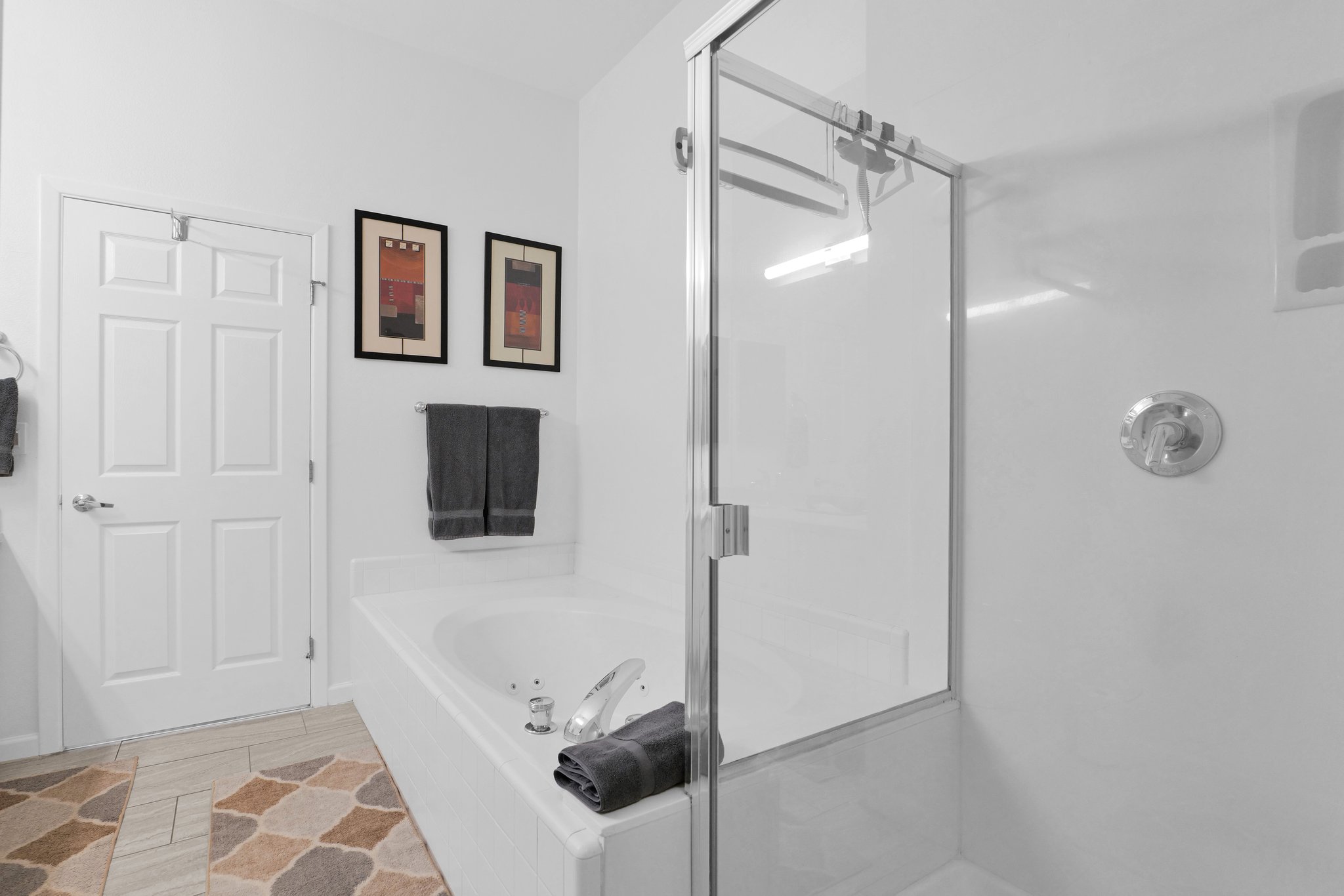 Primary BathTub and Shower