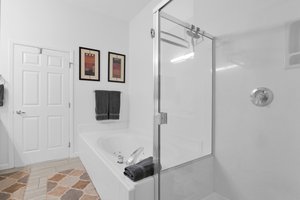 Primary BathTub and Shower