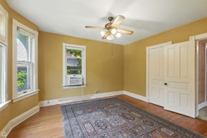 Primary bedroom (second floor)