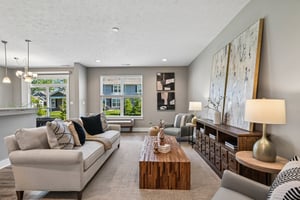 Spacious living area with abundant natural light and plenty of room to relax or entertain