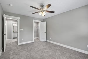 Flexible upstairs spaces adapt easily to your lifestyle needs.