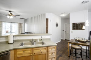 Gorgeous hardwood floors and neutral paint throughout