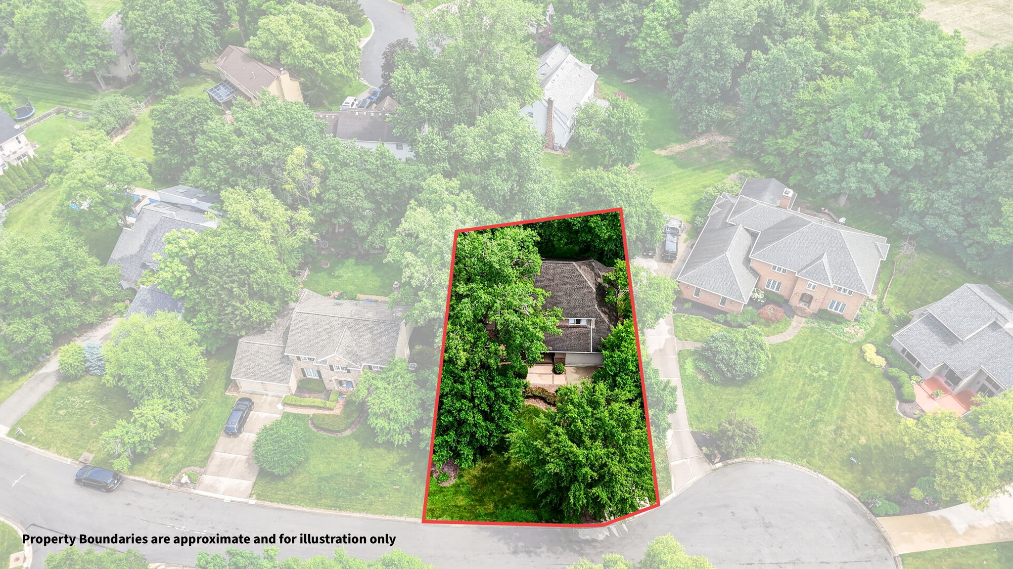 8314 Breckenridge Way Property Outline