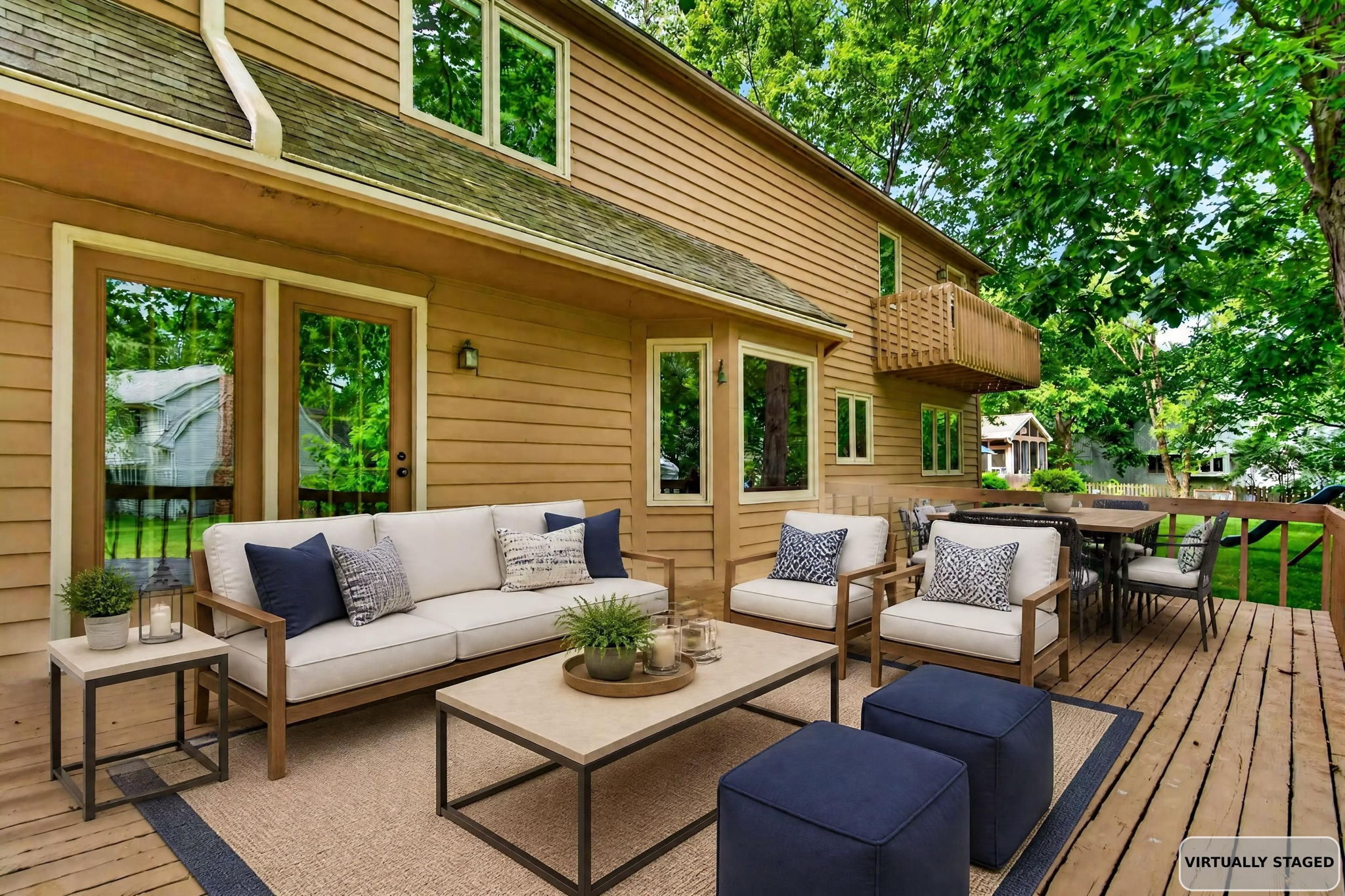 Deck Virtually Staged