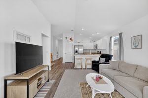 Kitchen and Living Room