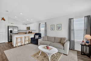 Kitchen and Living Room