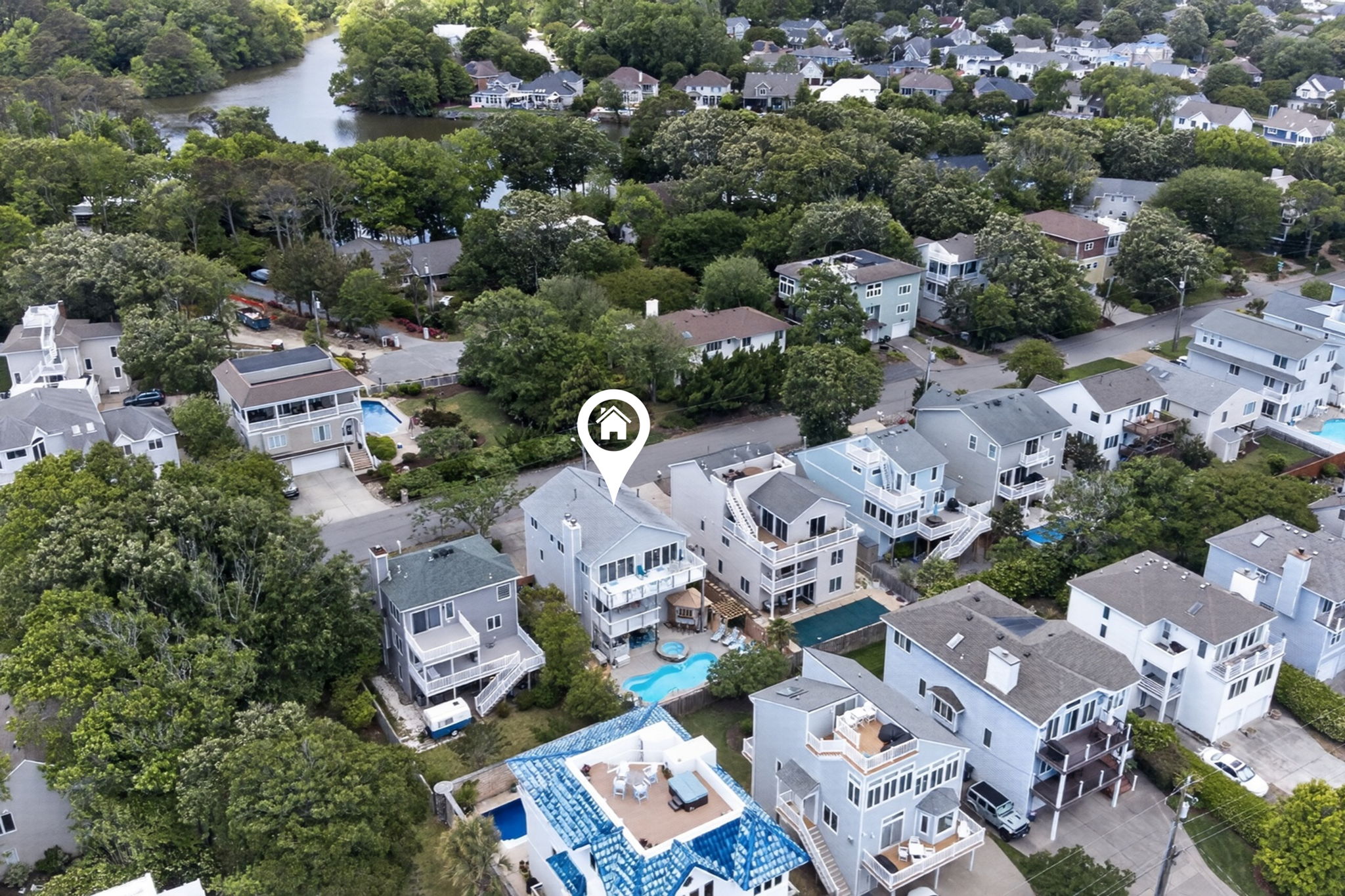 Tucked within a sought after coastal community just moments from the sand.