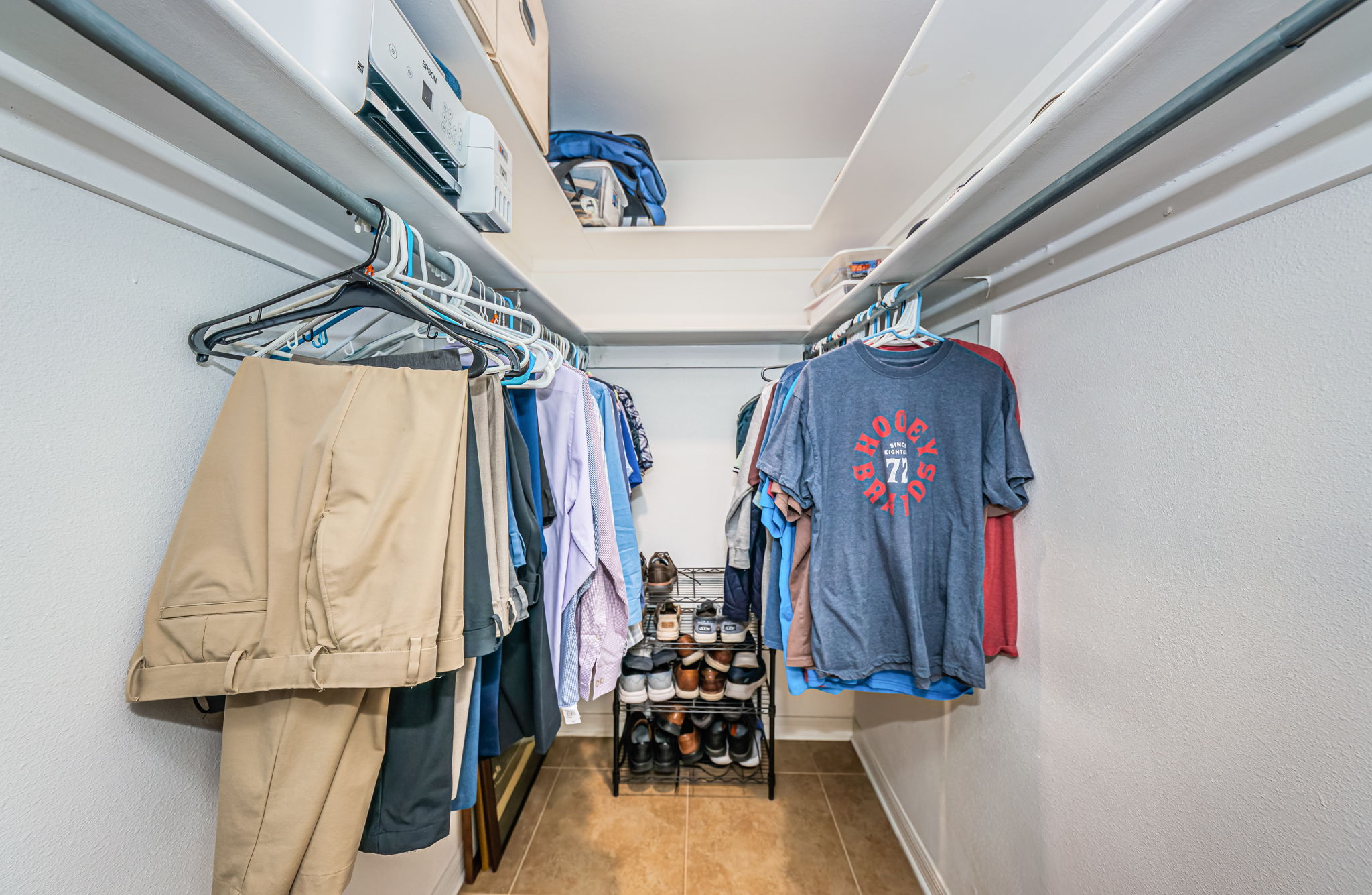 Master Bedroom Walk-in Closet