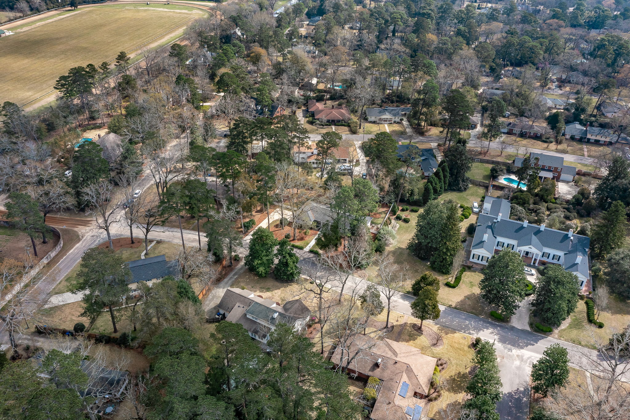 Aerial View Of Home