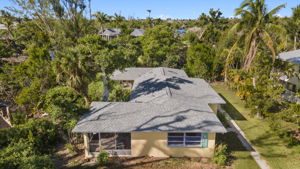 Aerial Front Exterior