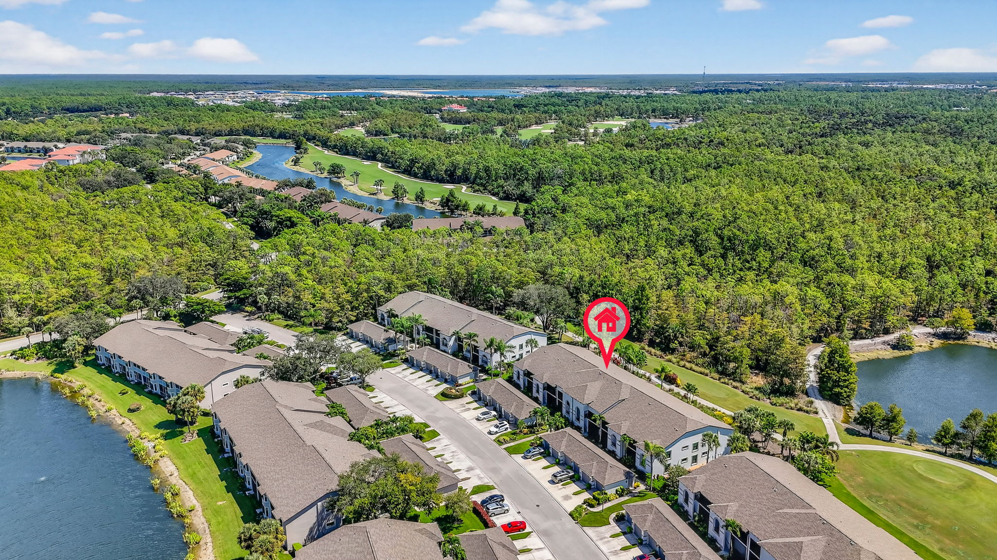 Aerial Front Exterior 2 - marker