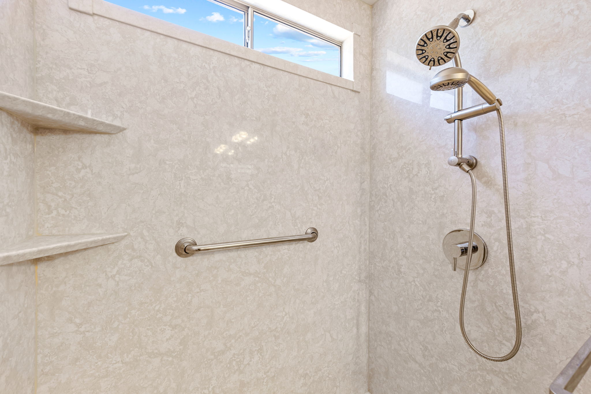 Primary Bathroom shower