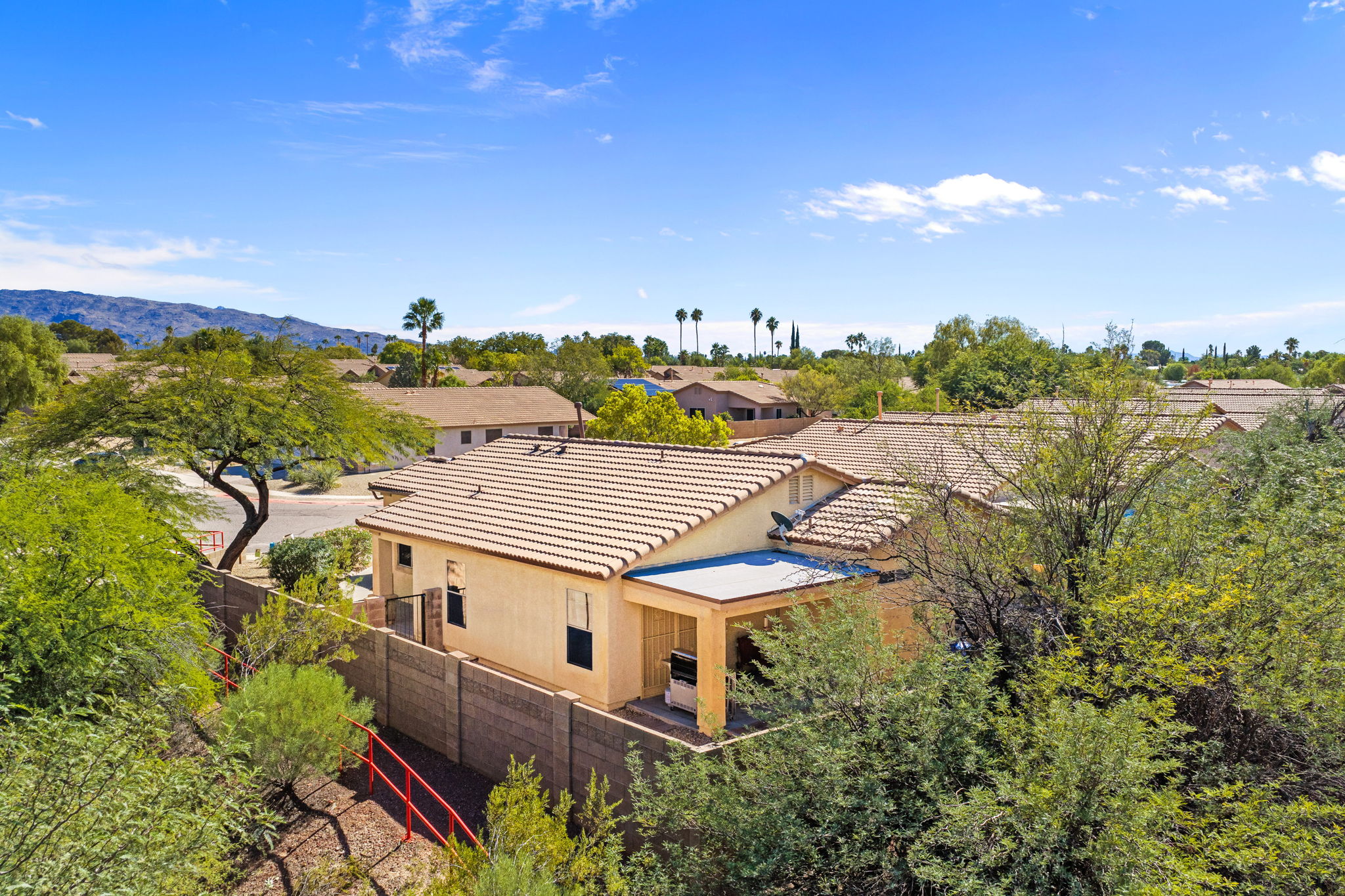 Aerial Back Yard