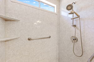Primary Bathroom shower