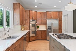 Kitchen- shows Walk In Pantry