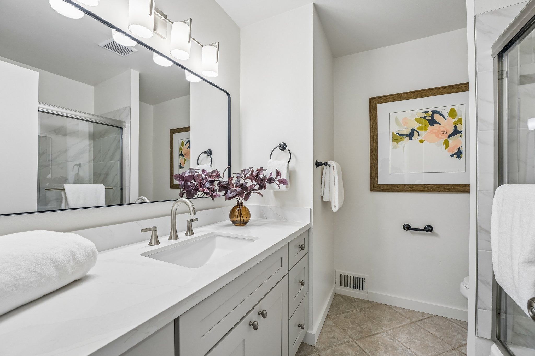 Remodeled Hall Bathroom