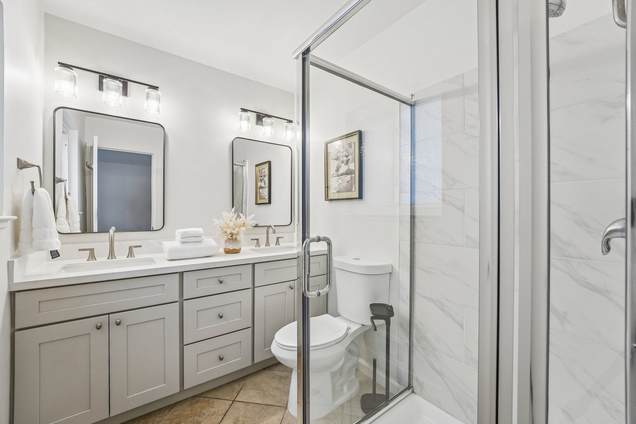 Remodeled Primary Bathrooom