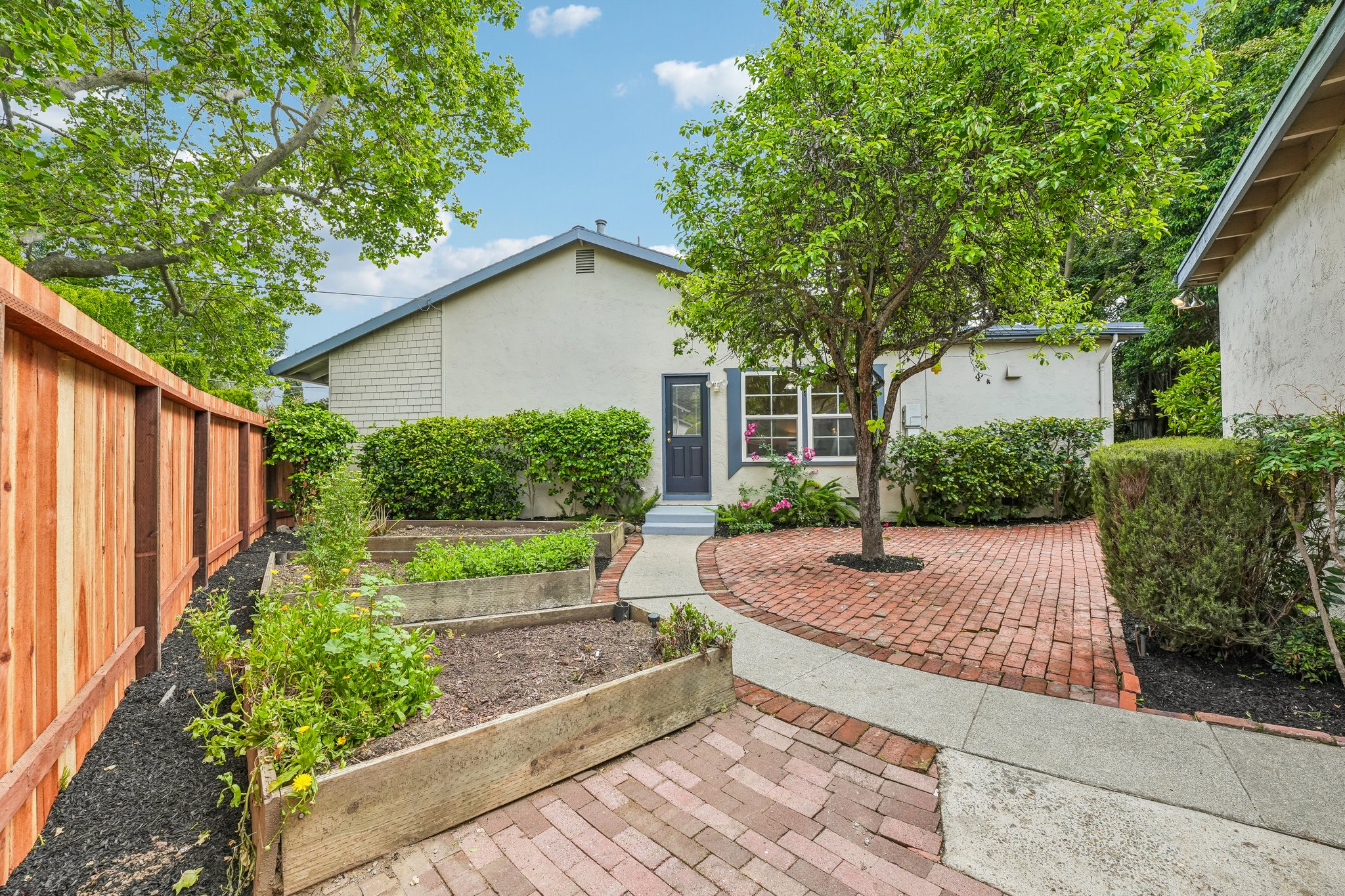 Backyard Side Entrace
