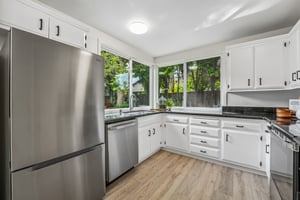 Kitchen w/ Stainless Steel Appliances