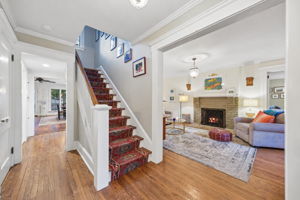 Drop your bags and take a breath. Beyond this inviting entry are rooms for lively evenings, quiet mornings and everything that makes a house your home.